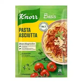 Billa Knorr Basis Pasta Asciutta Angebot