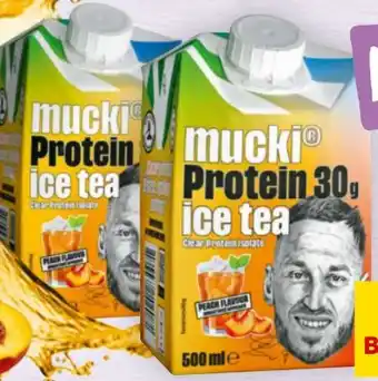 Billa Mucki Protein Eistee Pfrsich Angebot
