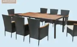Möbelix James Wood Gartengarnitur Moa Angebot