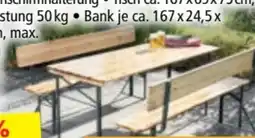 Norma Better Home Bierzelt-Garnitur mit Rückenlehne Angebot