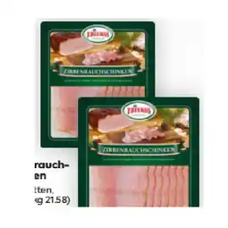 Billa Zirbenrauchschinken geschnitten BILLA Angebot