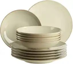 Mömax Tafelservice Ossia aus Steinzeug, 12-teilig Angebot