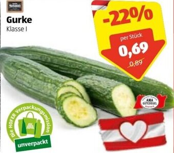 Hofer Gurke Angebot