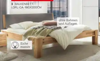 XXXLutz Balkenbett Angebot
