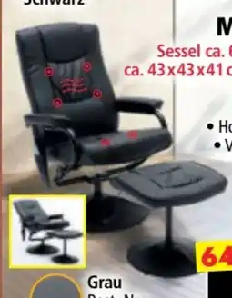 Norma HappyHome Massagesessel Angebot