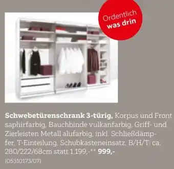 XXXLutz Schwebetürenschrank Angebot