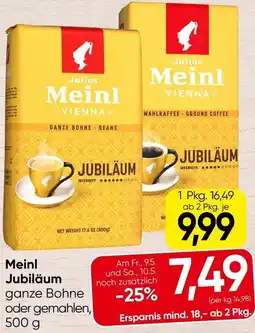 Spar Meinl jubiläum Angebot