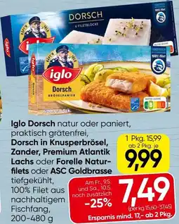 Spar Dorsch natur oder paniert Angebot