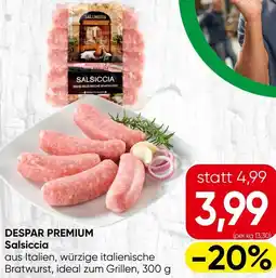 Spar Salsiccia Angebot