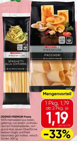 Spar Pasta Angebot