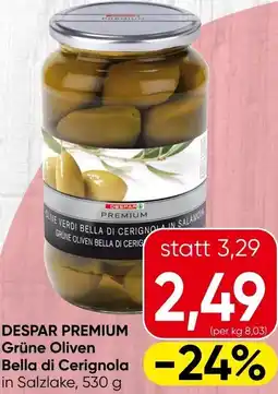 Spar Grüne Oliven Bella di Cerignola Angebot
