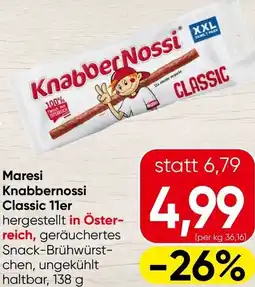 Spar Knabbernossi Classic Angebot