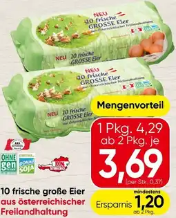 Spar Große eier Angebot