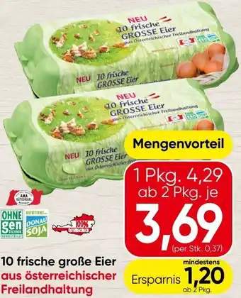 Spar Große eier Angebot