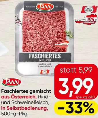 Spar Faschiertes gemischt Angebot