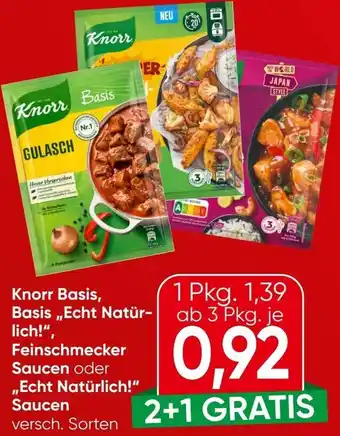 Spar Feinschmecker Saucen Angebot