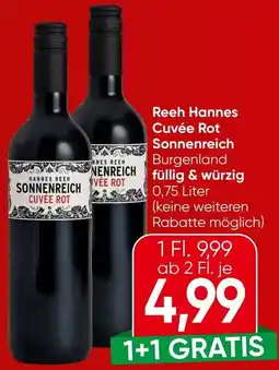 Spar Cuvée Rot Sonnenreich Burgenland Angebot