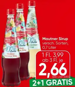 Spar Sirup Angebot