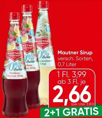 Spar Sirup Angebot