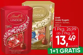Spar Lindor Kugeln Angebot