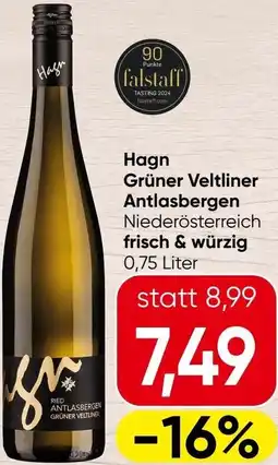 Spar Grüner Veltliner Antlasbergen Angebot