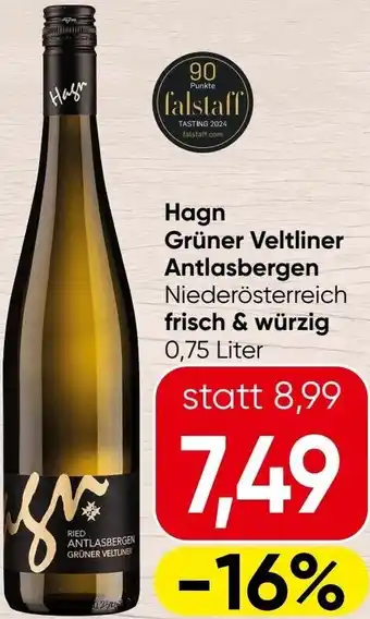 Spar Grüner Veltliner Antlasbergen Angebot