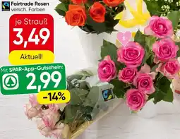 Spar Fairtrade Rosen Angebot