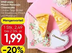 Spar Pfirsich Maracuja Cheesecake Angebot