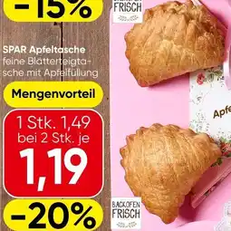Spar Apfeltasche Angebot
