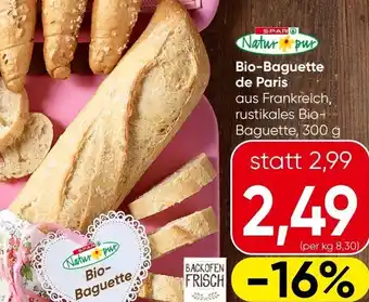 Spar Bio-Baguette de Paris Angebot