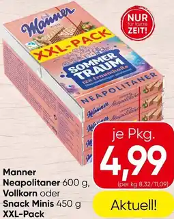Spar Neapolitaner, Vollkorn oder Snack Minis Angebot