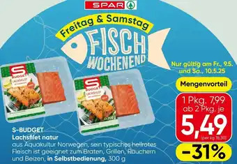 Spar Lachsfilet natur Angebot