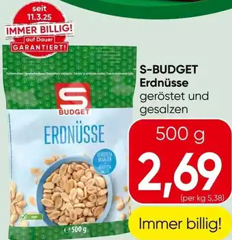 Spar Erdnüsse Angebot