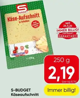Spar Käseaufschnitt Angebot