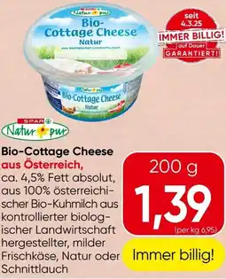 Spar Bio- Cottage Cheese Angebot