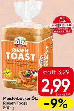 Spar Riesen Toast Angebot