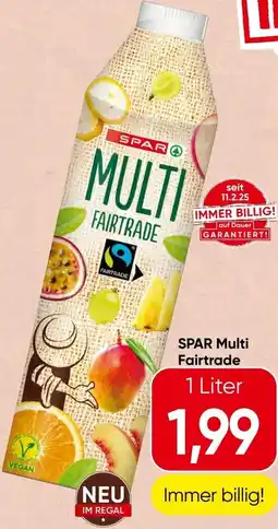 Spar Multi Fairtrade Angebot