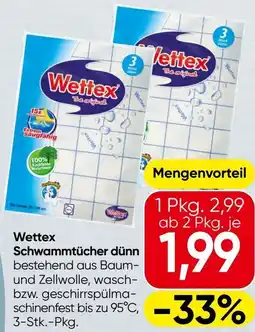 Spar Schwammtücher dünn Angebot