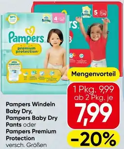 Spar Windeln Baby Dry Angebot