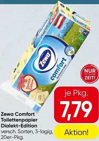 Spar Comfort Toilettenpapier Dialekt-Edition Angebot
