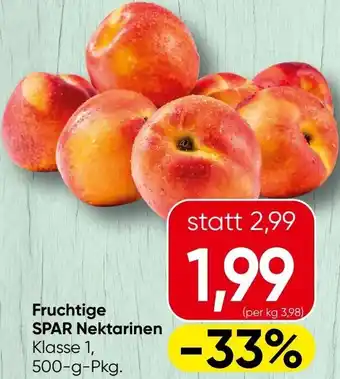 Spar Fruchtige Nektarinen Angebot