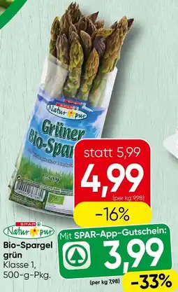 Spar Bio-Spargel Angebot
