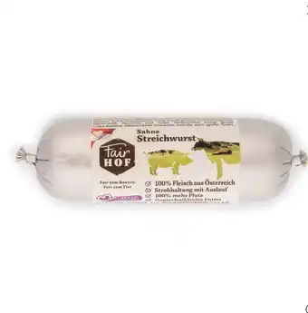 Hofer Streichwurst versch. Sorten HOFER Angebot