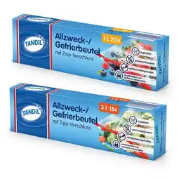 Hofer Gefrierbeutel mit Zipp div. Sorten HOFER Angebot
