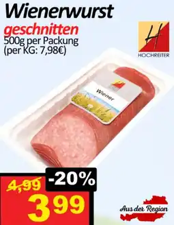 Wurstico Wienerwurst Angebot
