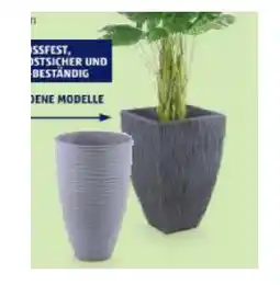 Hofer Rillen-Pflanztopf aus Kunststoff, Gross versch. Modelle HOFER Angebot