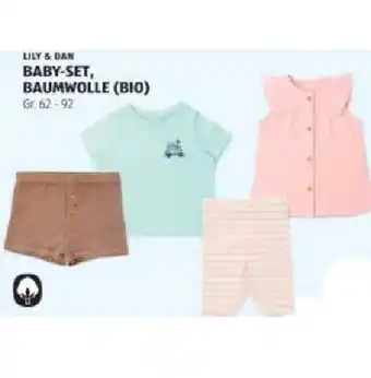 Hofer Baby-Set, Baumwolle (BIO) versch. Farben und Modelle HOFER Angebot