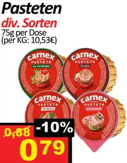 Wurstico Pasteten Angebot