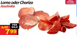 Wurstico Lomo oder Chorizo Anschnitte Angebot