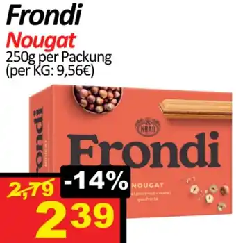 Wurstico Frondi Nougat Angebot